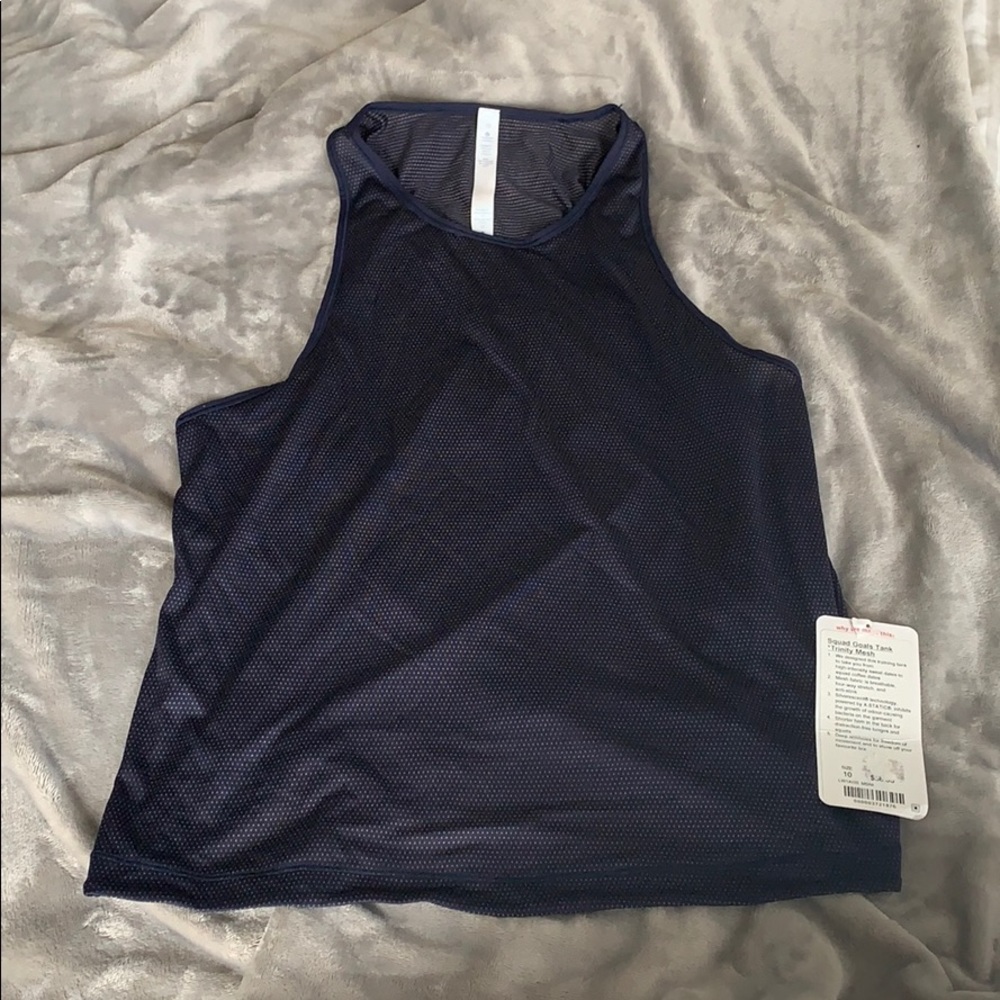 Lululemon squad goals tank top size 10